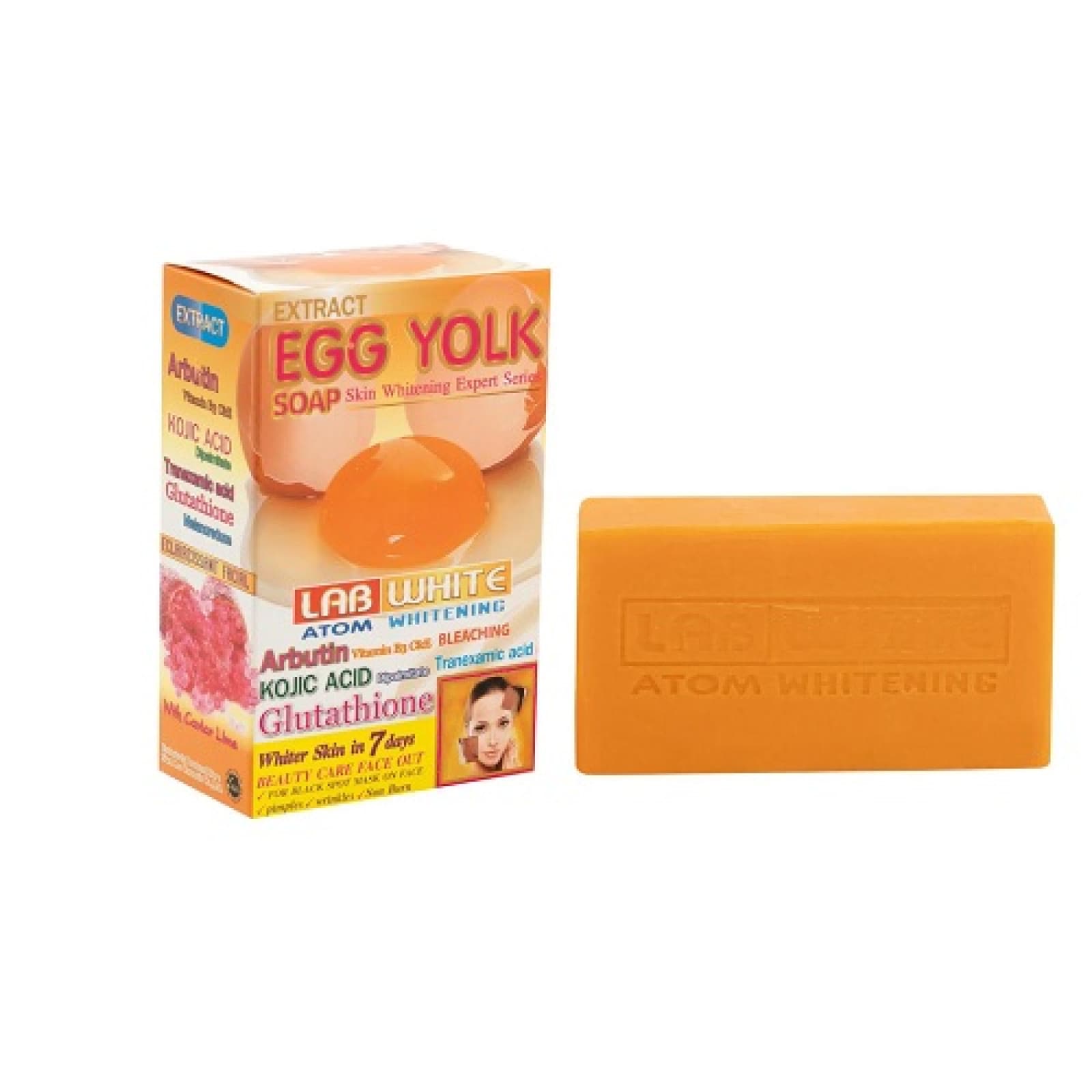 Lab White Extract Egg Yolk Soap