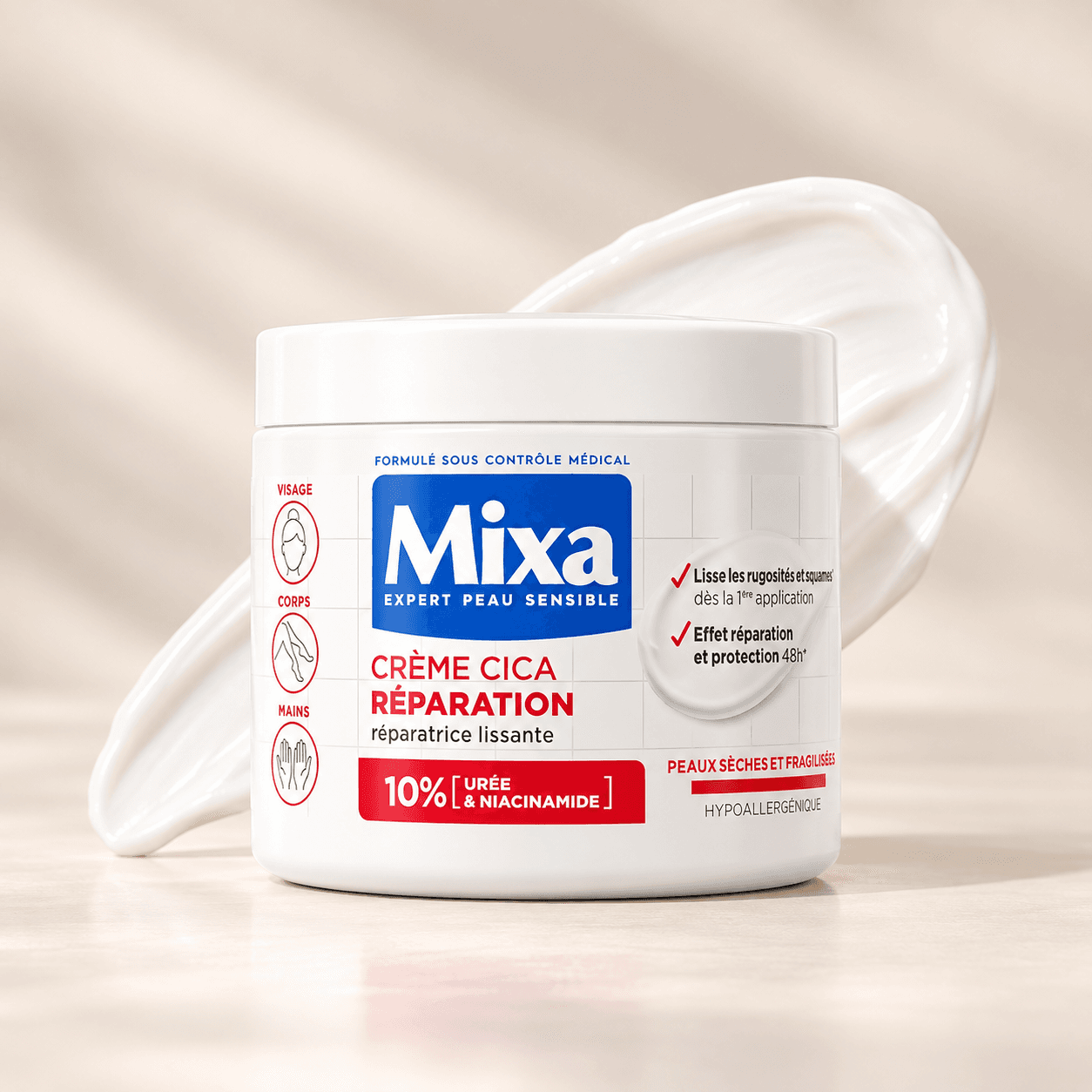 Mixa Crème Cica Réparation