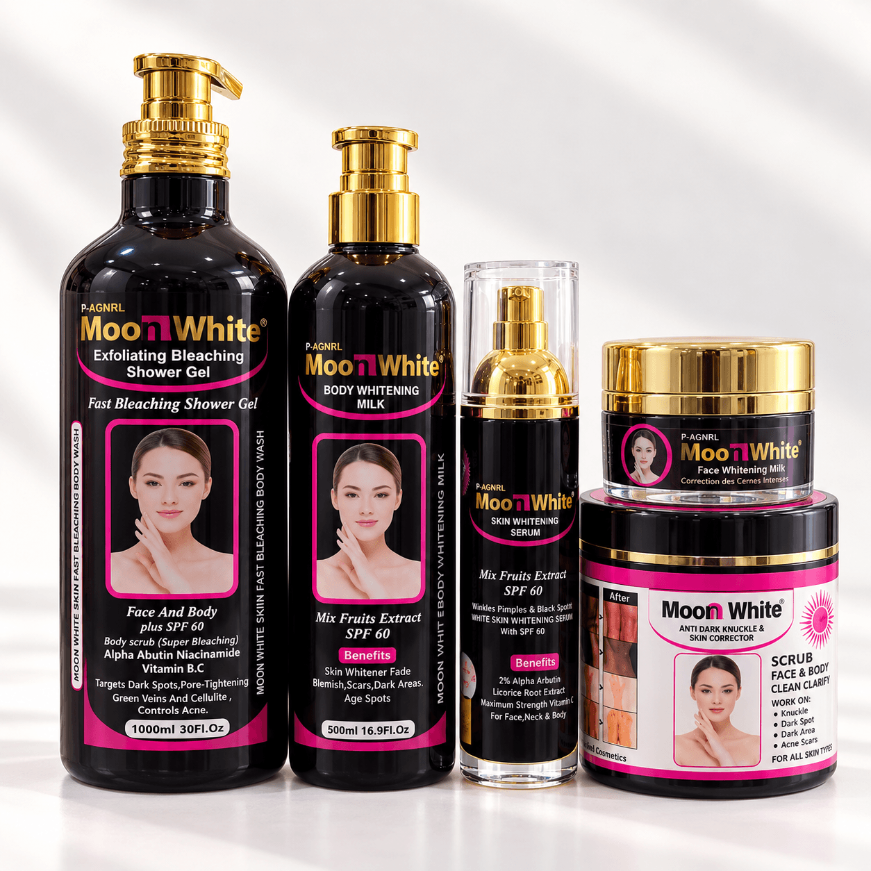 Moon White Body Whitening Milk