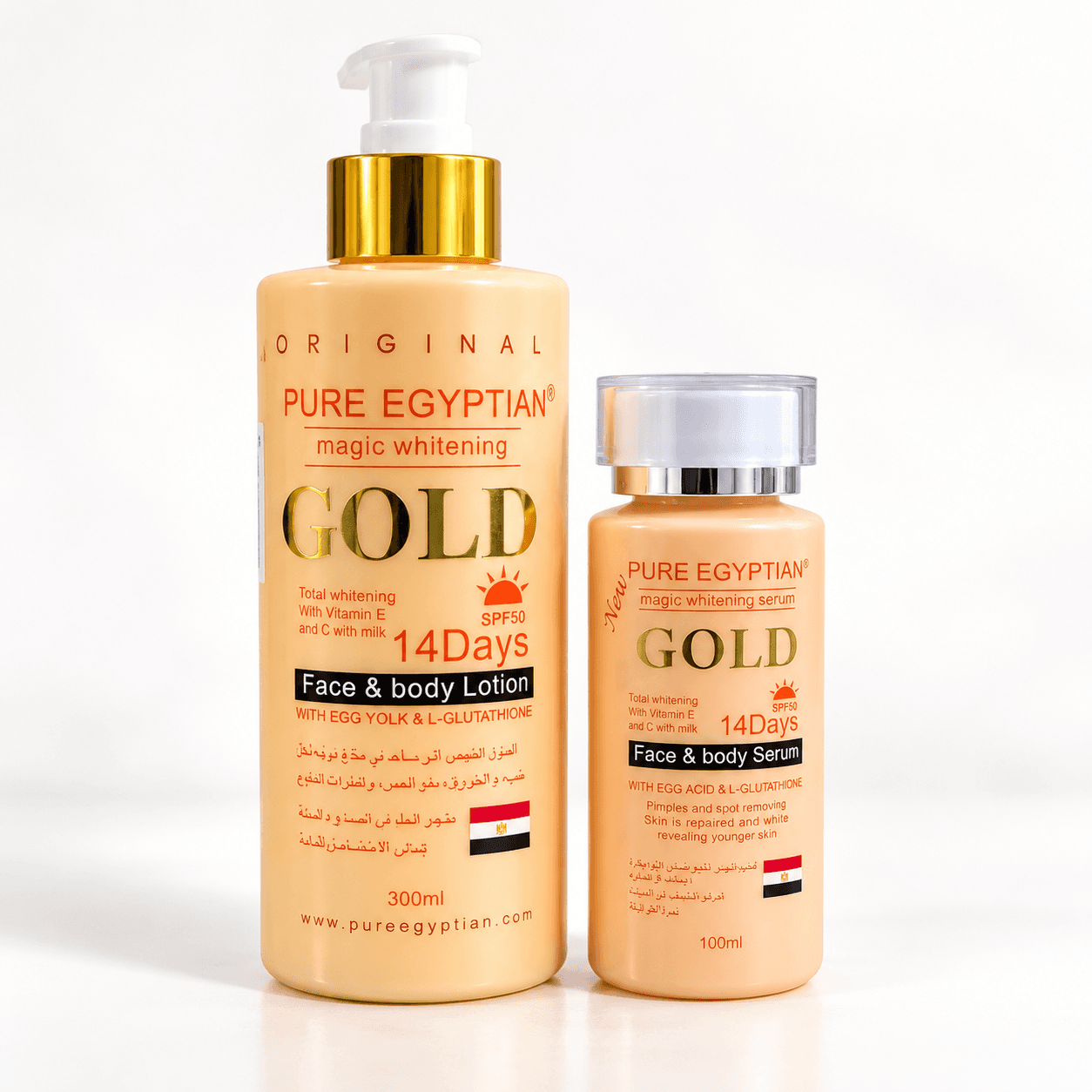 Pure Egyptian Magic Whitening Gold Face & Body Lotion