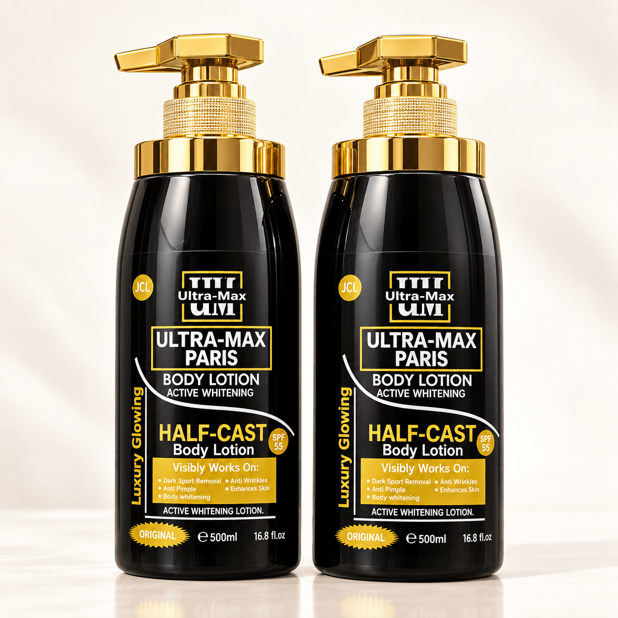Ultra-Max Paris Half-Cast Active Whitening Body Lotion