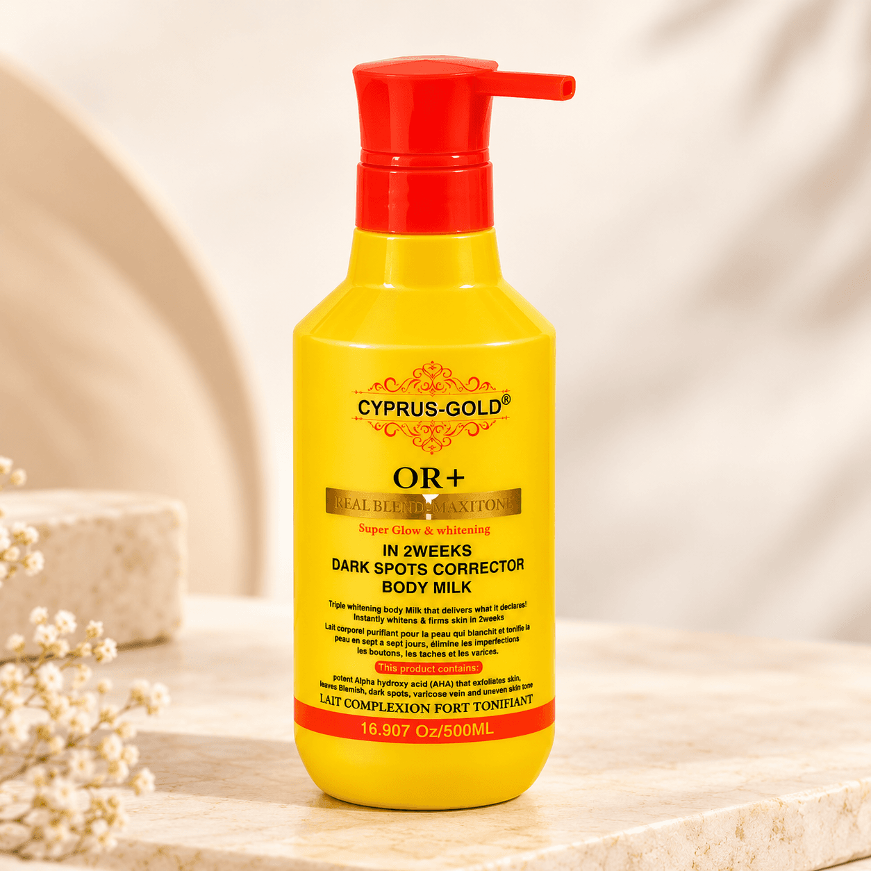 Cyprus-Gold OR+ Dark Spots Corrector Body Milk