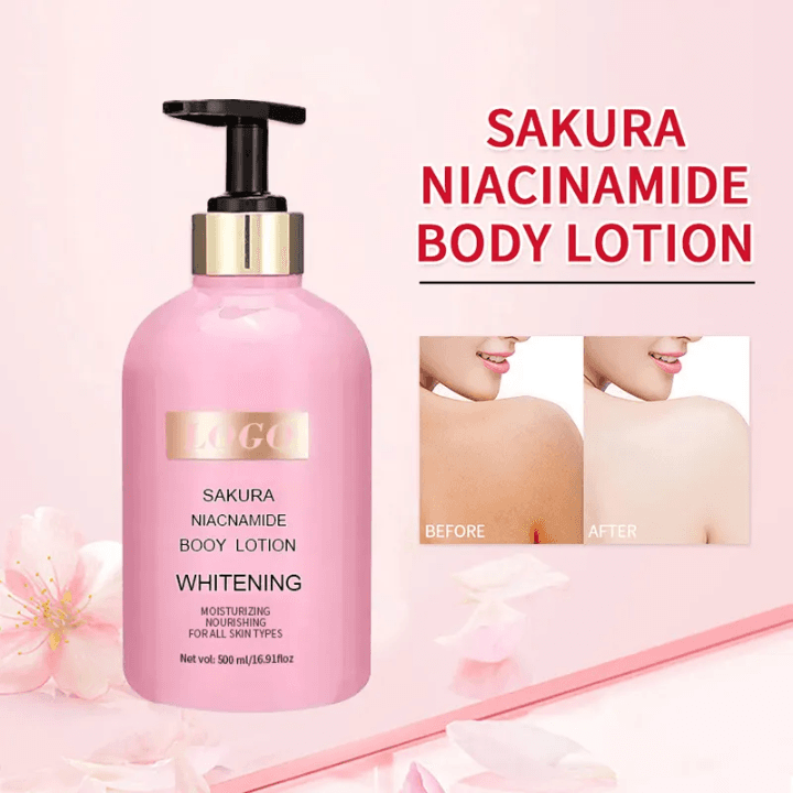 Sakura Niacinamide Whitening Body Lotion