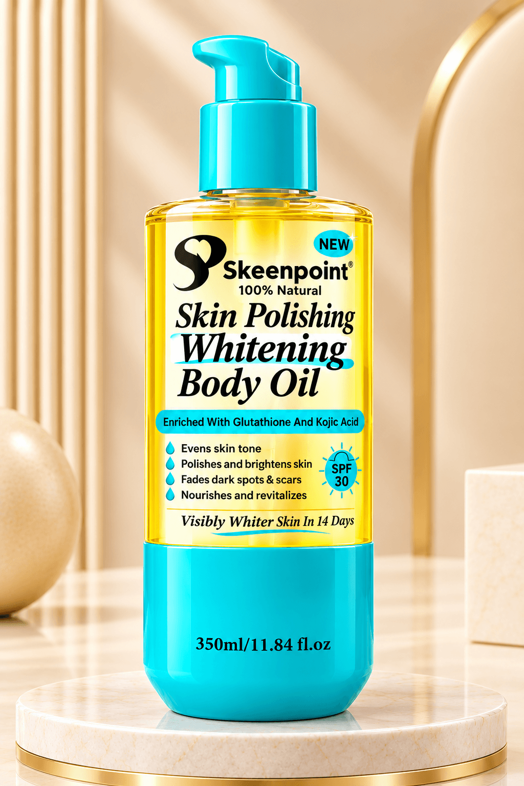 Skeenpoint Skin Polishing Whitening Body Oil