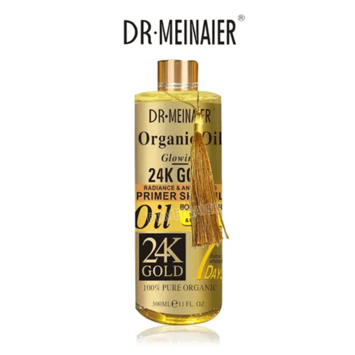 Dr. Meinaier Organic Oil Glowing 24K Gold Primer Shimmer Oil