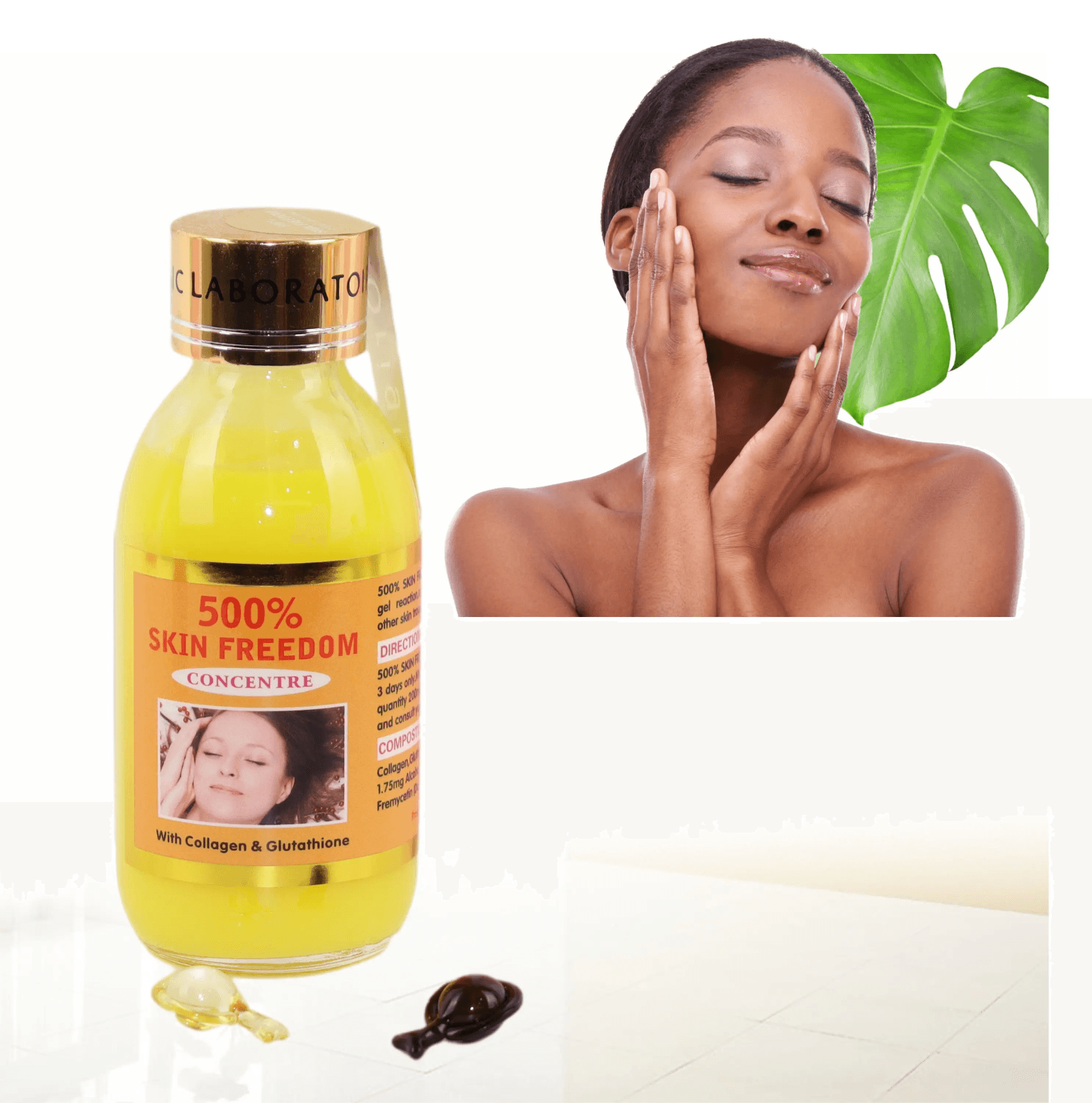 500% Skin Freedom Concentré with Collagen & Glutathione