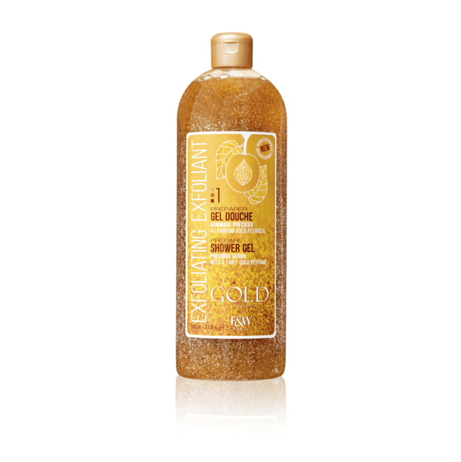 Fair & White Gold Ultimate Exfoliating Shower Gel Precious Scrub